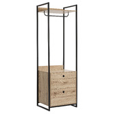 Core Living Hensley 2 Drawer Open Wardrobe