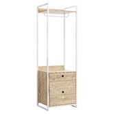Core Living Hensley 2 Drawer Open Wardrobe