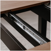 Core Living Adler Round Extendable Dining Table