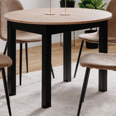 Core Living Adler Round Extendable Dining Table