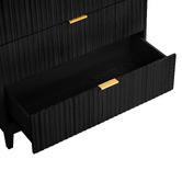 Core Living Decoris 3 Drawer Ribbed Chest