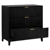 Core Living Decoris 3 Drawer Ribbed Chest