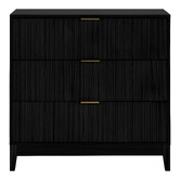 Core Living Decoris 3 Drawer Ribbed Chest