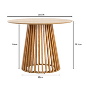 Core Living Chelsea Round Dining Table