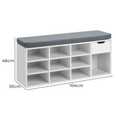 Core Living Sloane 1 Drawer Shoe Storage Bench