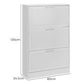 Core Living Morana 3 Door Shoe Cabinet