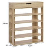 Core Living Tatiana Shoe Rack