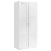 Core Living White Morana 2 Door Wardrobe