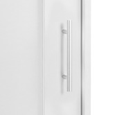 Core Living White Morana 2 Drawer Sliding Doors Wardrobe