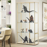 Core Living Bramwell 2 Door Glass Display Cabinet