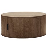 Core Living Callix Round Coffee Table with Storage