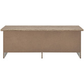 Core Living 120cm White &amp; Natural East Hastings Entertainment Unit