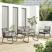 Core Living 4 Seater Esen Outdoor Lounge Set