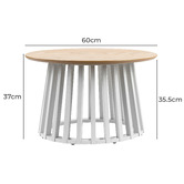 Core Living Chelsea II Round Coffee Table