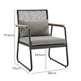 Core Living 4 Seater Esen Outdoor Lounge Set