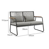 Core Living 4 Seater Esen Outdoor Lounge Set
