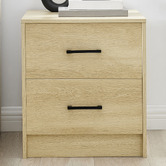 Core Living Griffin 2 Drawer Bedside Table