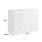 Core Living Griffin 6 Drawer Chest