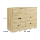 Core Living Griffin 6 Drawer Chest