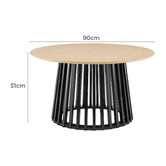 Core Living Chelsea Two-Tone Coffee Table