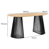 Core Living Chelsea II 160cm Dining Table