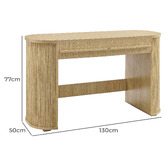 Core Living Caleigh 2 Drawer Desk