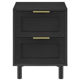 Core Living Elijah 2 Drawer Bedside Table