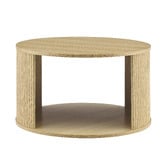 Core Living 2 Piece Caleigh Round Nesting Coffee Table Set