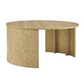 Core Living 2 Piece Caleigh Round Nesting Coffee Table Set