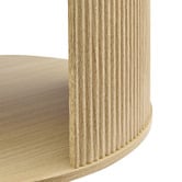 Core Living 2 Piece Caleigh Round Nesting Coffee Table Set