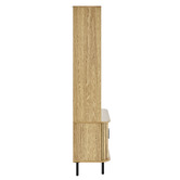 Core Living Callix 3 Tier 2 Door Bookcase