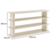 Core Living Florian 3 Tier Bookcase