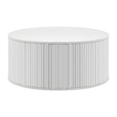 Core Living Callix Round Coffee Table with Storage