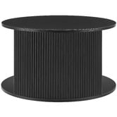 Core Living 2 Piece Caleigh Round Nesting Coffee Table Set