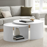 Core Living 2 Piece Caleigh Nesting Coffee Table Set