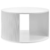 Core Living 2 Piece Caleigh Round Nesting Coffee Table Set