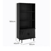 Core Living Callix 3 Tier 2 Door Bookcase