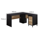 Core Living Shelton Corner Desk