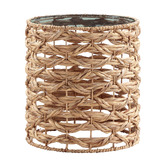 Core Living Cauthon Water Hyacinth Side Table