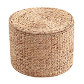 Core Living Damodred Water Hyacinth Storage Ottoman