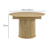 Core Living Callix Extendable Dining Table