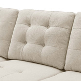 Core Living Curtis 3 Seater Double Sofa Bed with Chaise