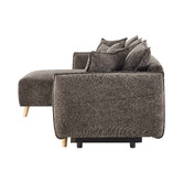 Core Living Thomas 3 Seater Double Sofa Bed with Left Chaise