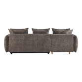 Core Living Thomas 3 Seater Double Sofa Bed with Left Chaise
