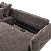 Core Living Thomas 3 Seater Double Sofa Bed with Left Chaise