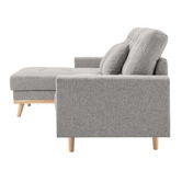 Core Living Curtis 3 Seater Double Sofa Bed with Chaise