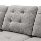 Core Living Curtis 3 Seater Double Sofa Bed with Chaise