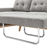 Core Living Curtis 3 Seater Double Sofa Bed with Chaise