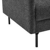 Core Living Alaba 3 Seater Upholstered Sofa with Right Chaise