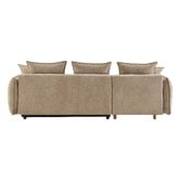 Core Living Thomas 3 Seater Double Sofa Bed with Left Chaise